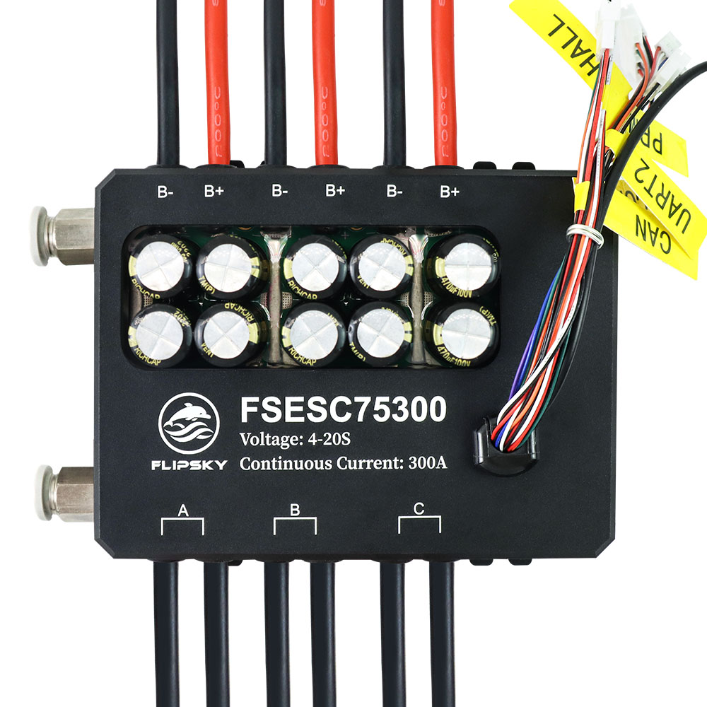 Flipsky FSESC 75300 84V Curren - Vesc 75300 High Current Esc บทวิจารณ์และราคา