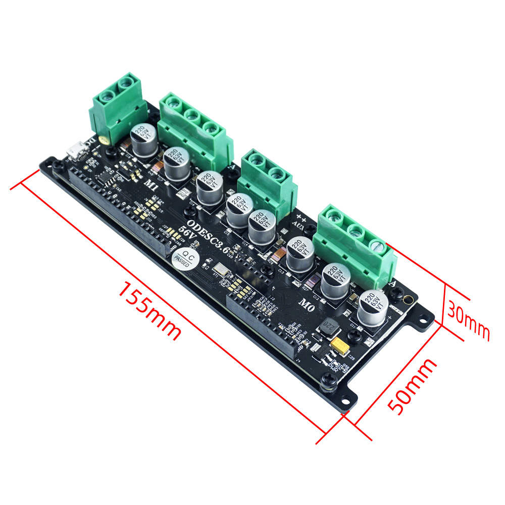 ODESC3.6 ปรับปรุงประสิทธิภาพสู - Odrive Dual Brushless Motor Controller บทวิจารณ์และราคา
